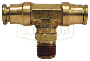 Push-In Male Swivel Branch Tee